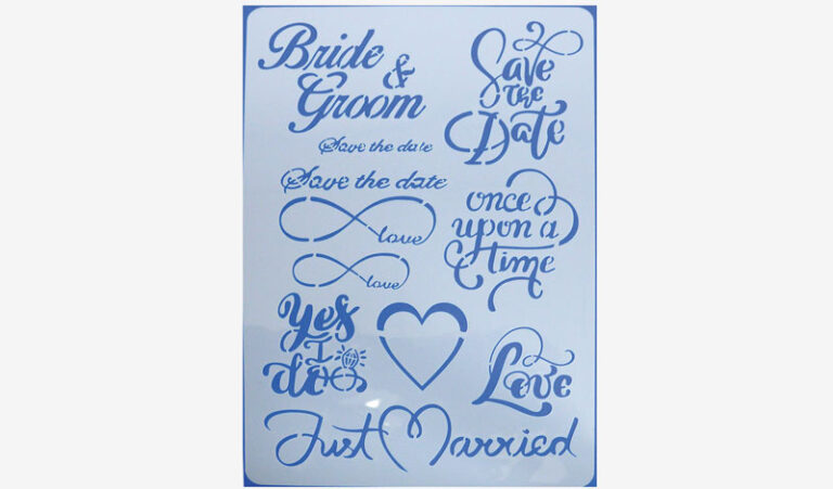Στένσιλ ζωγραφικής Bride
