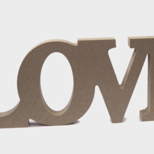 Ξύλινο Love MDF