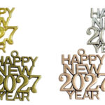 Μεταλλικό Happy new year