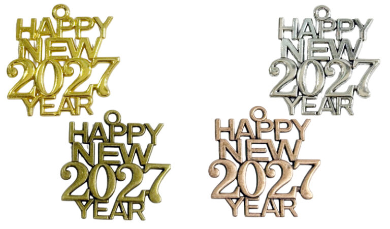Μεταλλικό Happy new year