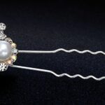 Κουάφ φουρκέτα με Strass