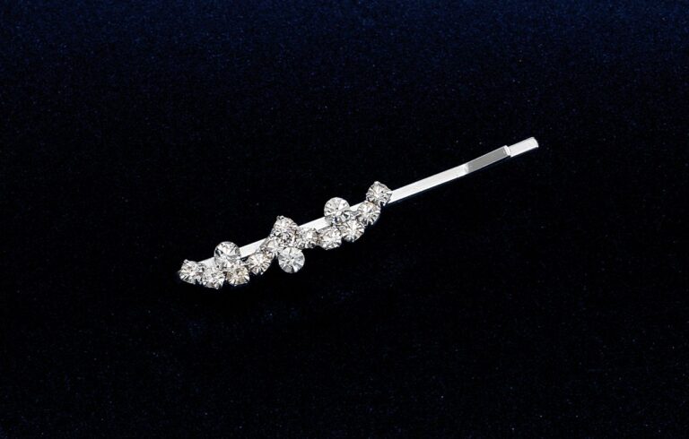 Κουάφ τσιμπιδάκι με Strass