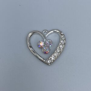 Διακοσμητική καρδιά με Strass