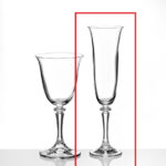 Ποτήρι Βοημίας σαμπάνιας Kleopatra 175ml