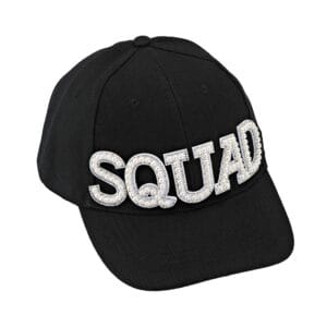 Καπέλο ''Squad'' Bachelor Bachelorette Party μαύρο One Size