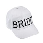 Καπέλο νύφης ''Bride'' λευκό One Size