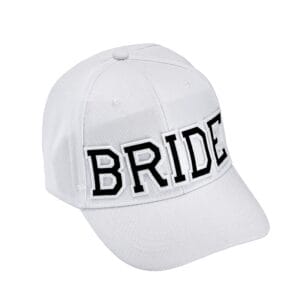 Καπέλο νύφης ''Bride'' λευκό One Size