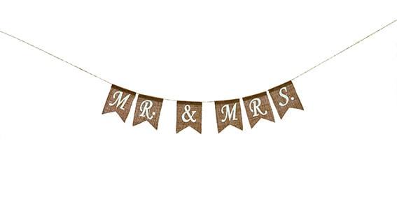 Μπανερ Mr Mrs