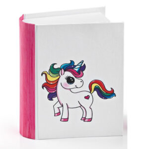 Βιβλίο Paper Box κουτάκι μονόκερος