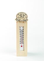 Ξύλινο θερμόμετρο πασχαλίτσα