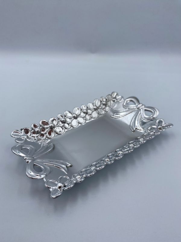 209-61281 Δίσκος PVC ασημί