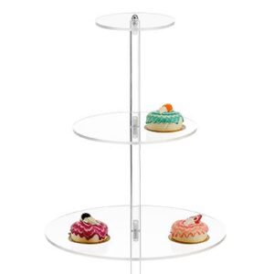Εταζέρα Plexiglass στρογγυλή 4-επιπέδων