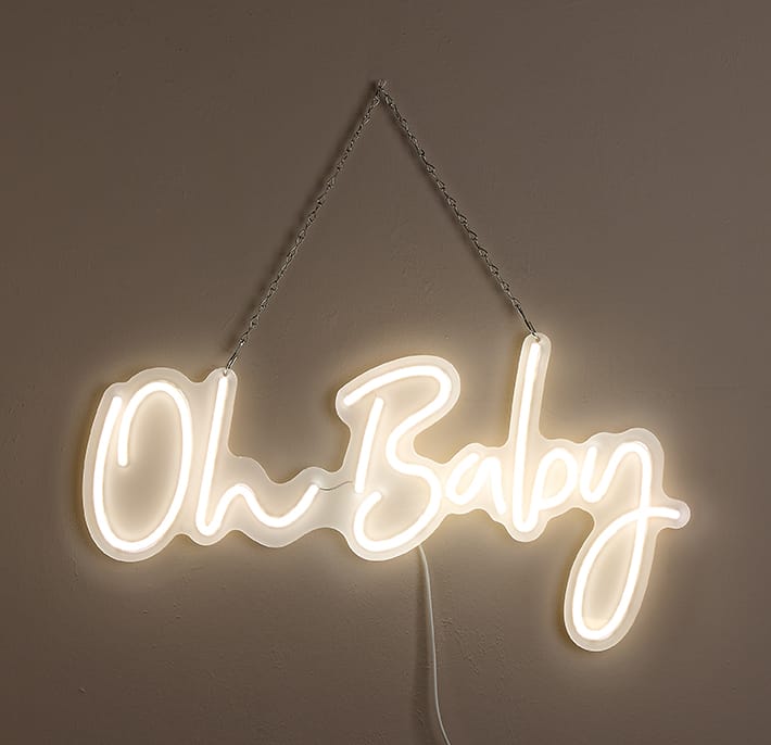 Διακοσμητικό φωτιστικό LED ''Oh Baby'' κρεμαστό