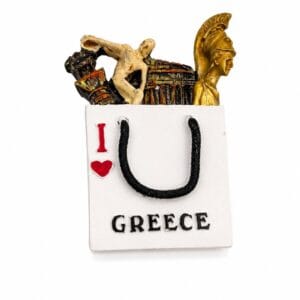 Μαγνητάκι τσάντα Love Greece''