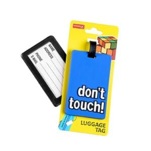 Ετικέτα για βαλίτσα ''Don't Touch!'' σε μπλε χρώμα