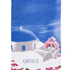 Πετσέτα παράλιας βαμβακερή Fouta ελληνικό νησί ''Greece''