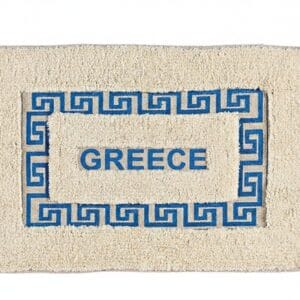 Χαλάκι μπάνιου μαίανδρος "Greece"