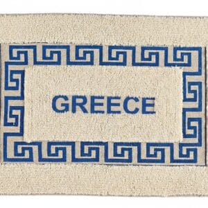 Χαλάκι μπάνιου μαίανδρος "Greece"