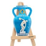 Μαγνητάκι σε καβαλέτο αμφορέας δισκοβόλος ''Greece''