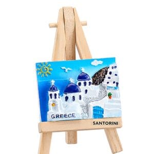 Μαγνητάκι σε καβαλέτο παραλληλόγραμμο εκκλησίες ''Greece''