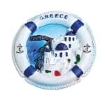 Μαγνητάκι σωσίβιο ελληνικό νησί ''Greece''