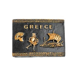 Μαγνητάκι τριήρης περικεφαλαία ''Greece''