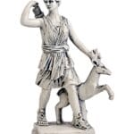Αγαλματίδιο θέα αρτεμις λευκό