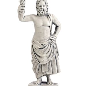 Αγαλματίδιο θεός Δίας λευκό