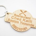 Διαφημιστικό Μπρελόκ για restaurant σε φυσική απόχρωση