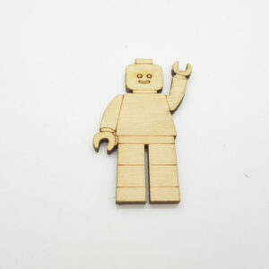 Ξύλινο lego σε φυσική απόχρωση
