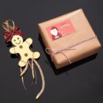 Χριστουγεννιάτικο κρεμαστό γούρι plexiglass gingerbread