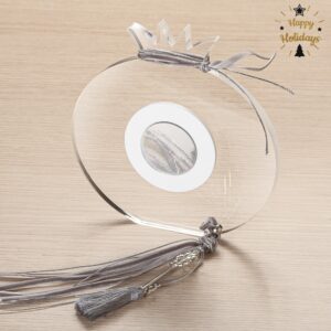 Plexiglass γούρι ρόδι με μεταλλικό κλειδί