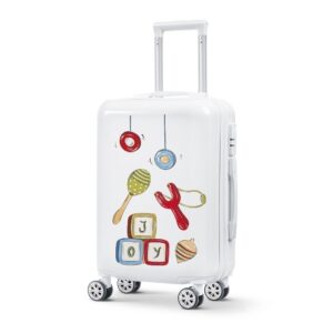 Ζωγραφιστή βαλίτσα trolley με πολύχρωμα παιδικά παιχνίδια