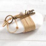 Χειροποίητο βότσαλο με κλειδί love