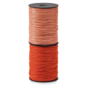 Πορτοκαλί κορδόνι rayon σε ρολό
