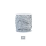 Κορδόνι rayon τρίκλωνο σε γκρι χρώμα