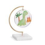 Κρεμαστό plexiglass με Dino το δεινοσαυράκι και ηφαίστειο