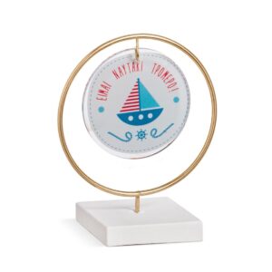 Κρεμαστό plexiglass με θέμα ναυτάκι με καραβάκι
