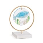 Κρεμαστό plexiglass με θέμα φάλαινα στον βυθό