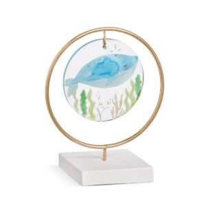 Κρεμαστό plexiglass με θέμα φάλαινα στον βυθό