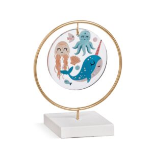 Κρεμαστό plexiglass με θέμα βυθός με φάλαινα