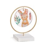 Κρεμαστό plexiglass με θέμα λαγουδίνα boho