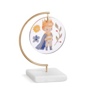 Πρίγκιπας παραμυθιού σε στρογγυλό plexiglass κρεμαστό