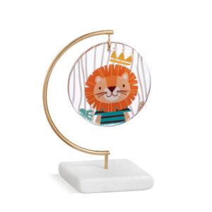 Λιονταράκι ως βασιλιάς της ζούγκλας σε plexiglass κρεμαστό