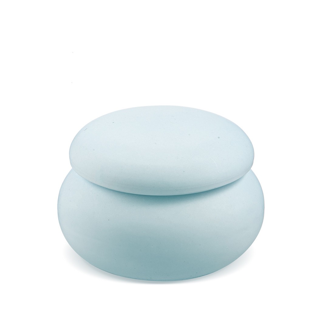 Μπιζουτιέρα_Σχήμα_Macaron Γύψινη μπιζουτιέρα σε σχήμα macaron σε σιέλ χρώμα