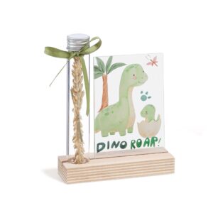 Ξύλινη βάση με τον Dino το δεινοσαυράκι