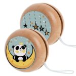 Ξύλινο γιο-γιο με panda