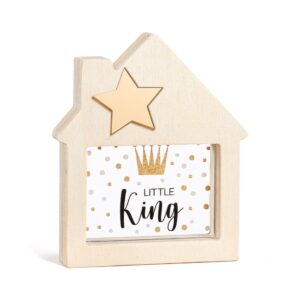 Ξύλινο σπιτάκι με στέμμα Little King