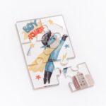 Plexiglass puzzle 6 κομματιών με τύπωμα Super Boy
