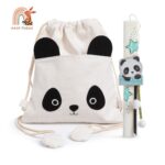 Πασχαλινό σετ δώρου με backpack και λαμπάδα panda